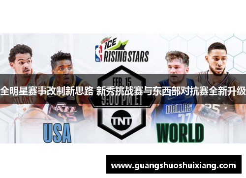 全明星赛事改制新思路 新秀挑战赛与东西部对抗赛全新升级